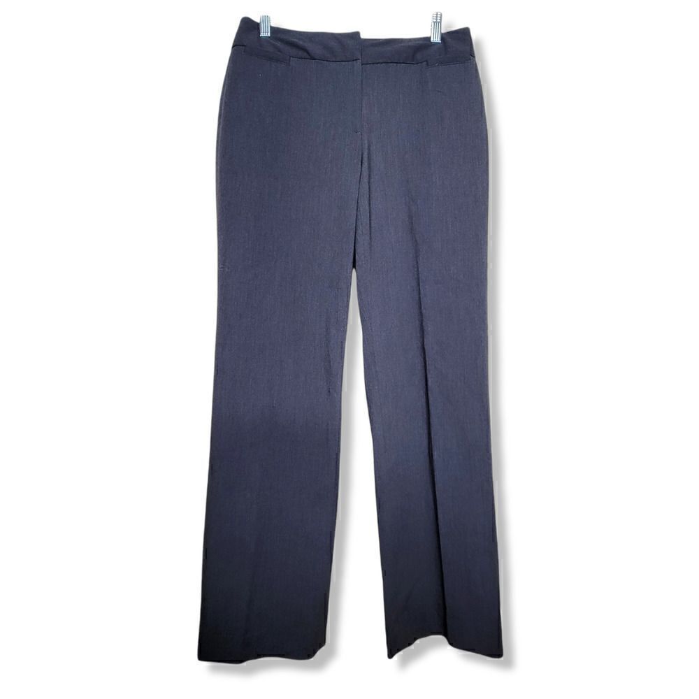 Liz Claiborne Career Audra Classic Dress Pant Gray Size 8 Petite
